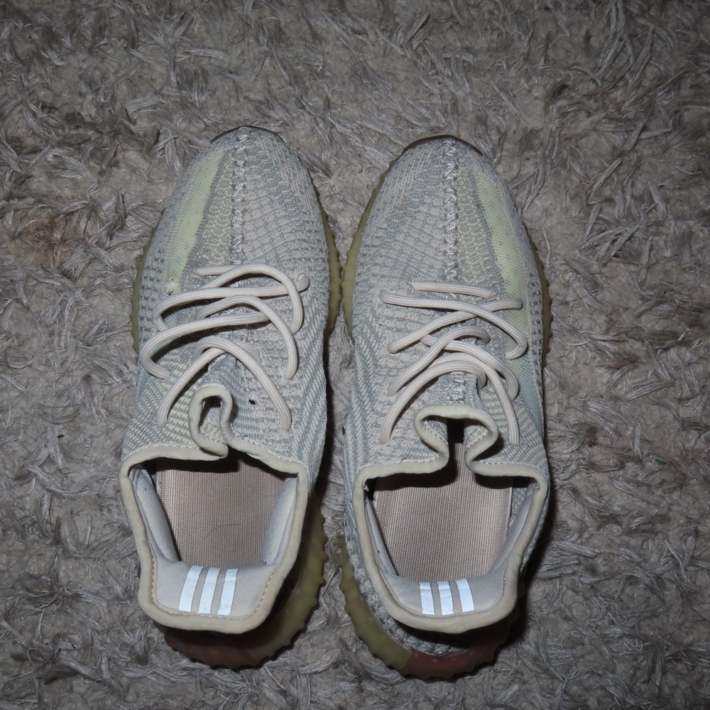 Yeezy Sneakers in Beige and Yellow